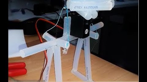 Building a soft walking robot in 20 minutes
