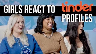 Girls React To Tinder Profiles | Courtney Ryan