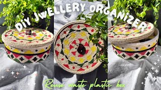 Waste Box Reuse Ideas l DIY Jwellery organizer l Multipurpose Organizer l Best Out Of Waste