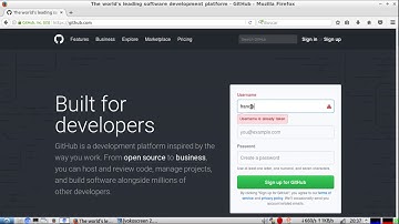 1/14 Control de versiones con GitHub en eclipse: Creación de una nueva cuenta en GitHub