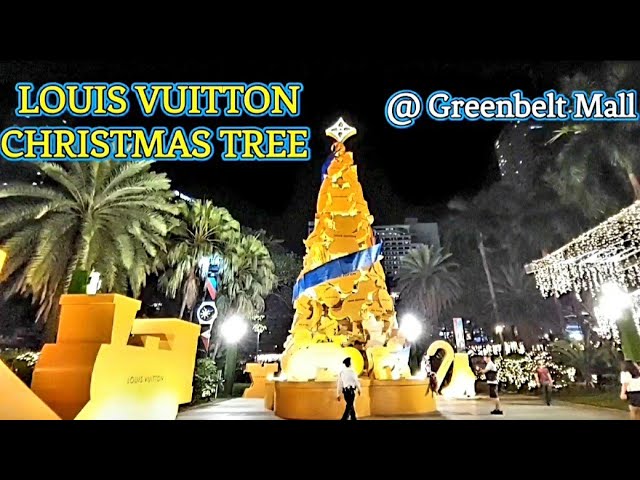 Louis Vuitton's stunning 55-foot tree lights up the Ayala Malls Greenbelt  skyline