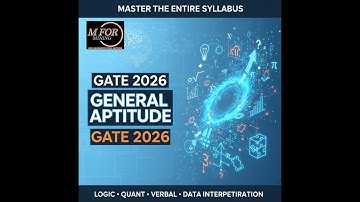 General Aptitude For GATE 2026 Lecture 2