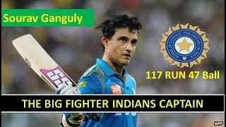 Sourav Ganguly 117 Run 47 Ball || Ganguly 117 Run in 47 Ball ||Great Fighting innings Sourav Ganguly screenshot 4