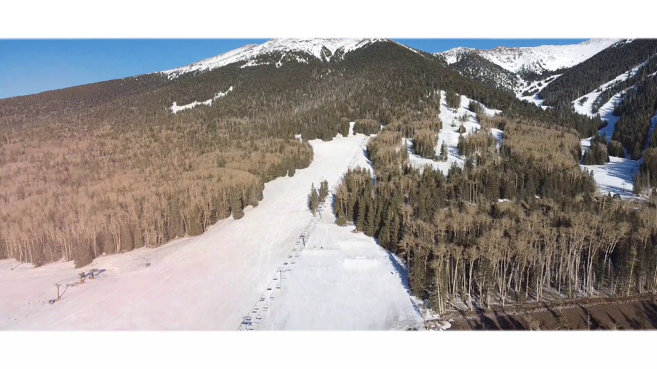 Arizona Drone Tour Snowbowl Ski Area Flagstaff YouTube