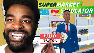 Tbvnks Opens His Own SUPERMARKET.. (Supermarket Simulator) screenshot 5