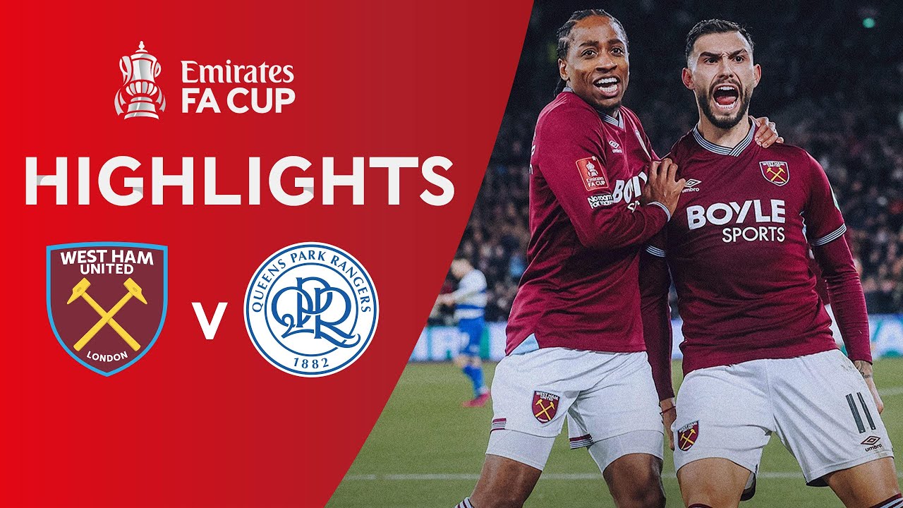 [Highlight] Emirates FA Cup : West Ham United vs Queens Park Rangers (11-01-69)