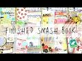 Finished Smash Book Flip Through! 2016 | MyGreenCow