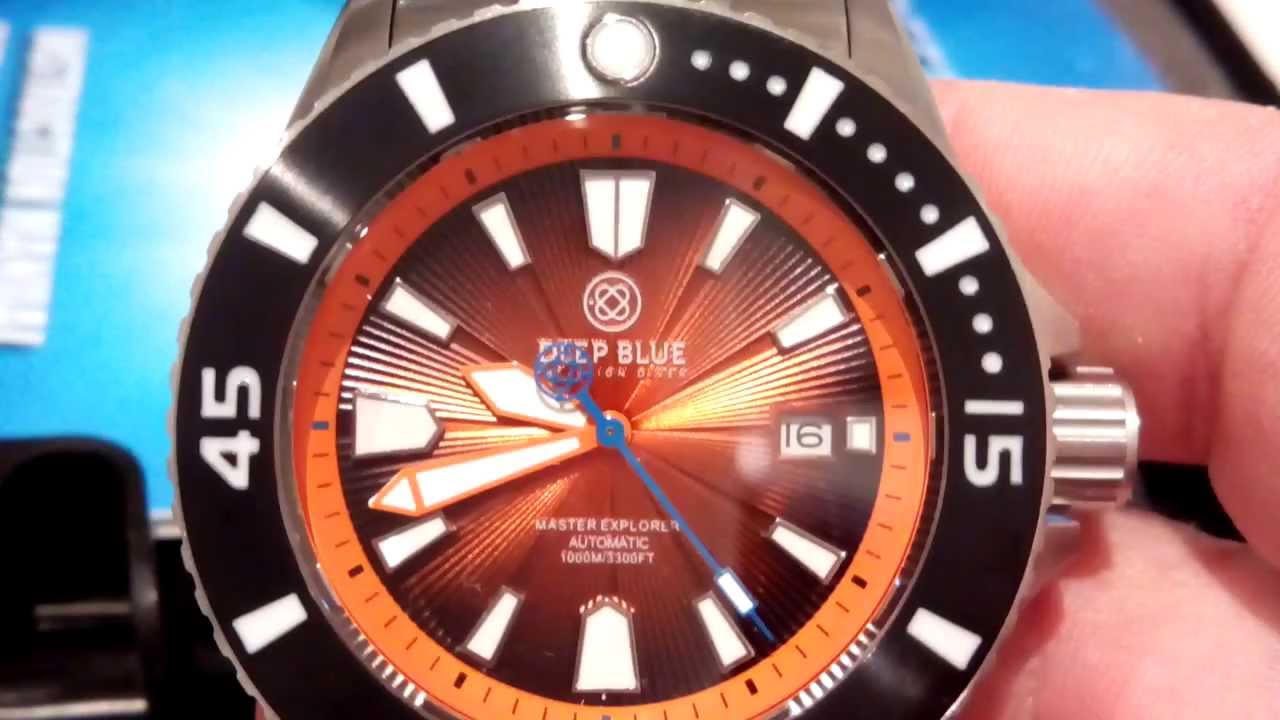 Deep Blue Master Explorer II-Orange 