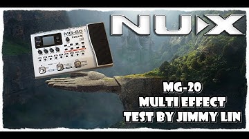 How to get a good lead tone from the NUX MG 20 Multi effect pedal