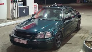 Летний день и Honda civic