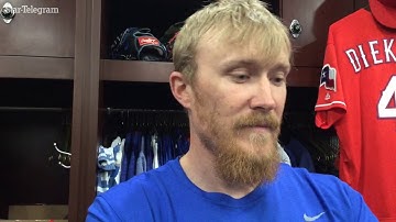 Jake Diekman on the departure of teammate and bestfriend Sam Dyson