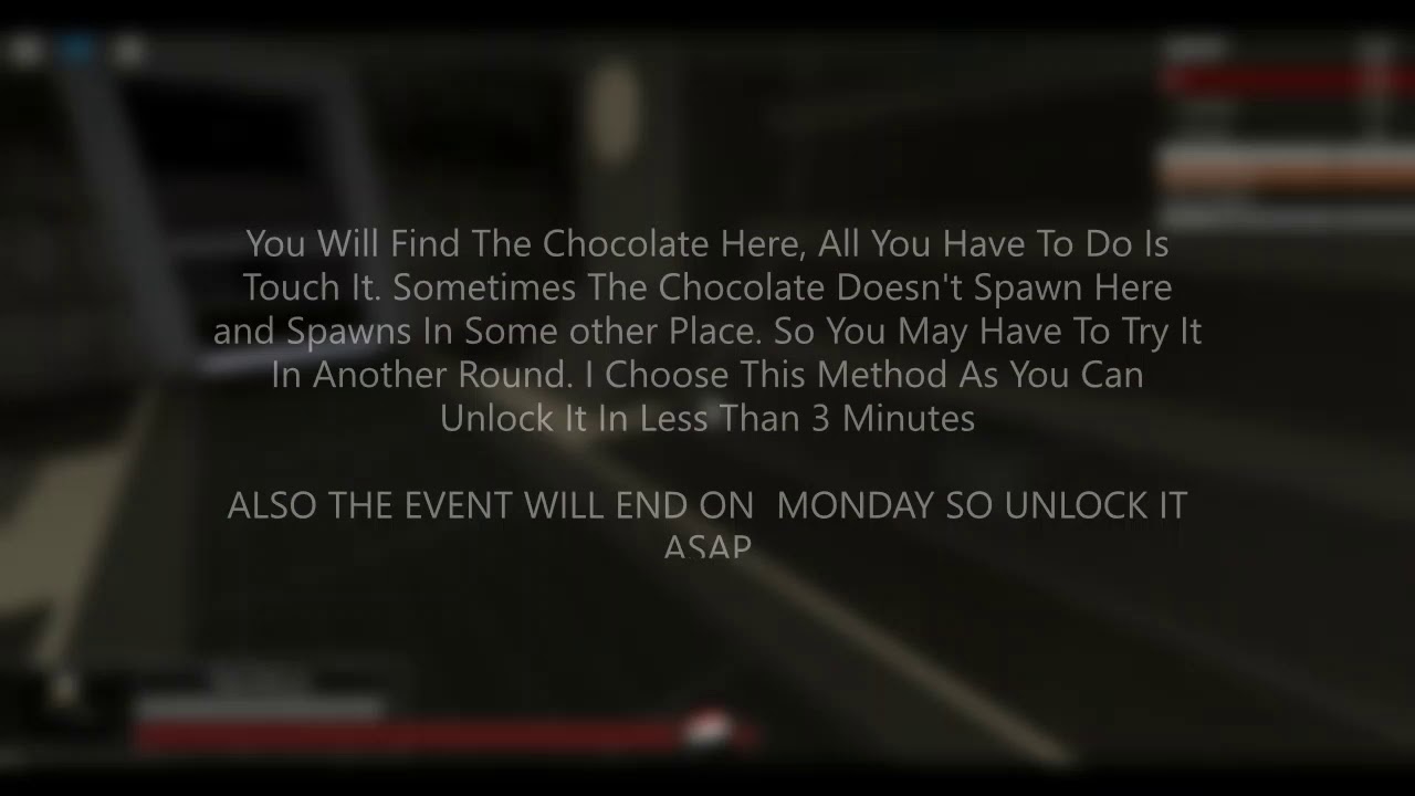 How To Unlock Scp 096 Chocolate Skin How To Find Chocolate Event - s c p containment breach old roblox