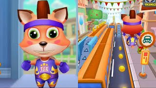 Cat Runner : Decorate Home Happy "Boxing" Fox - Android, iOS Gameplay | Kick Tom screenshot 5