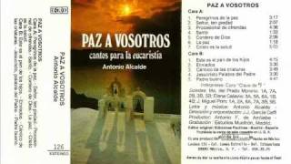 Video thumbnail of "Jesucristo palabra del padre   Antonio Alcalde   paz a vosotros"