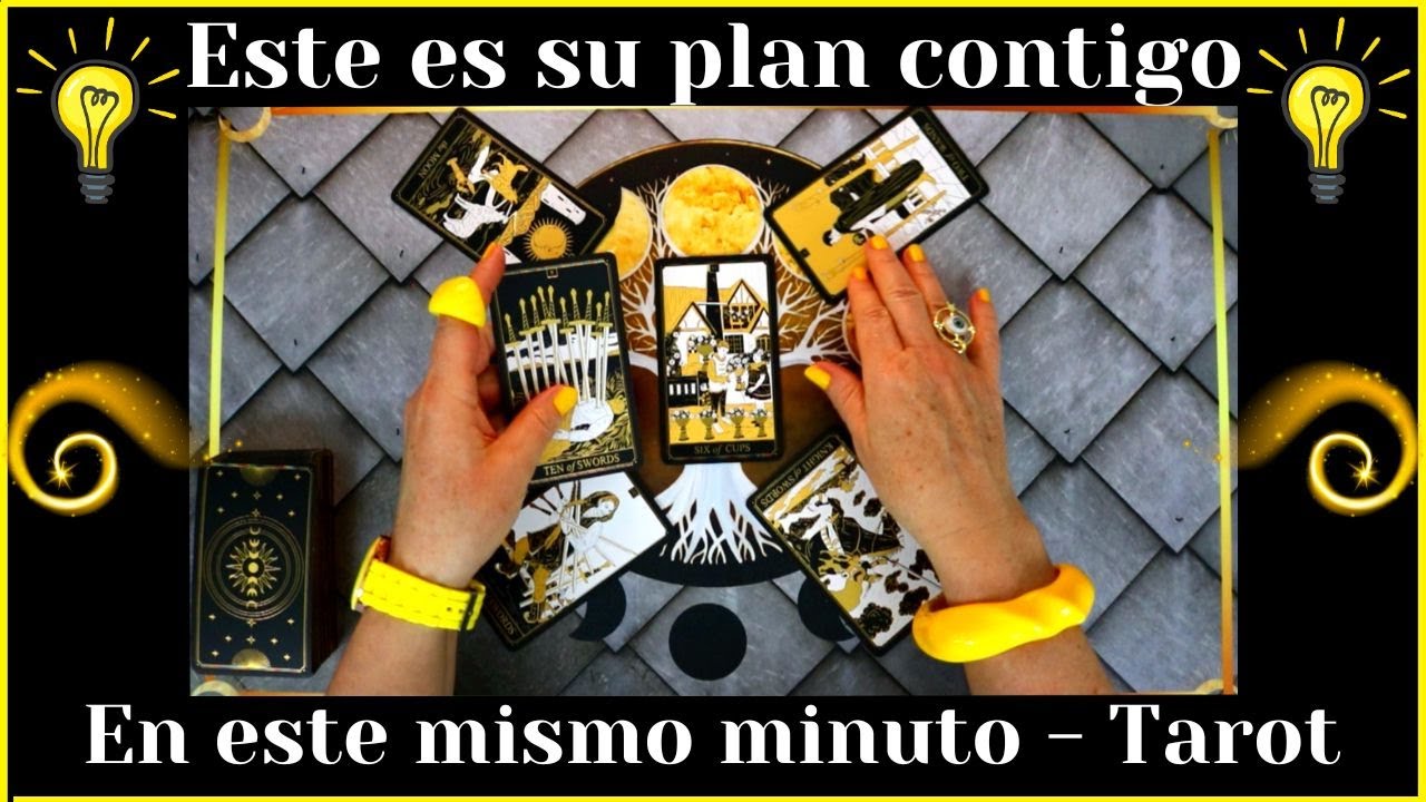 ESTE ES EL PLAN QUE ESTA TRAZANDO CONTIGO⚠️EN ESTE MISMO MINUTO💛💛 TAROT LECTURA DE CARTAS 💛 AMOR