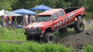 MEGA Truck MUD BOGGING at Perkins Aug 2 2014 / THE MOVIE!