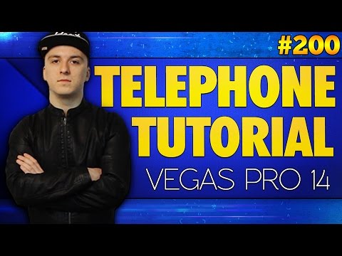 Vegas Pro 14: How To Make A Telephone Voice - Tutorial #200