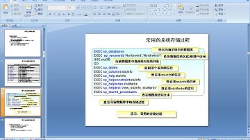 第五季_SQLServer高级 SQLServer 27存储过程 旺旺老师