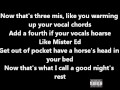 Lupe Fiasco - Form Follows Function (Lyrics On Screen) (Food & Liquor 2)