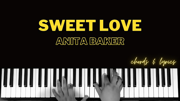 Sweet Love Piano version - Piano performance video thumbnail
