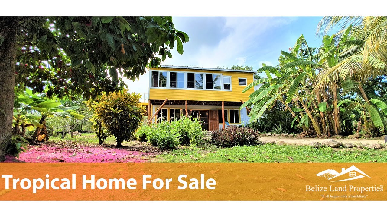 OFF MARKET IDCZ55 TROPICAL HOME IN BELIZE! BELIZE REAL ESTATE FOR SALE! HOME IN SARTENEJA