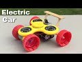 How to Make a Fidget Spinner Car - Simple Electric Car