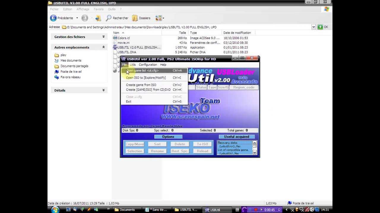 PS2] USB Util (v2.2 rev1.0 Beta) – MUNDO Wii HACK