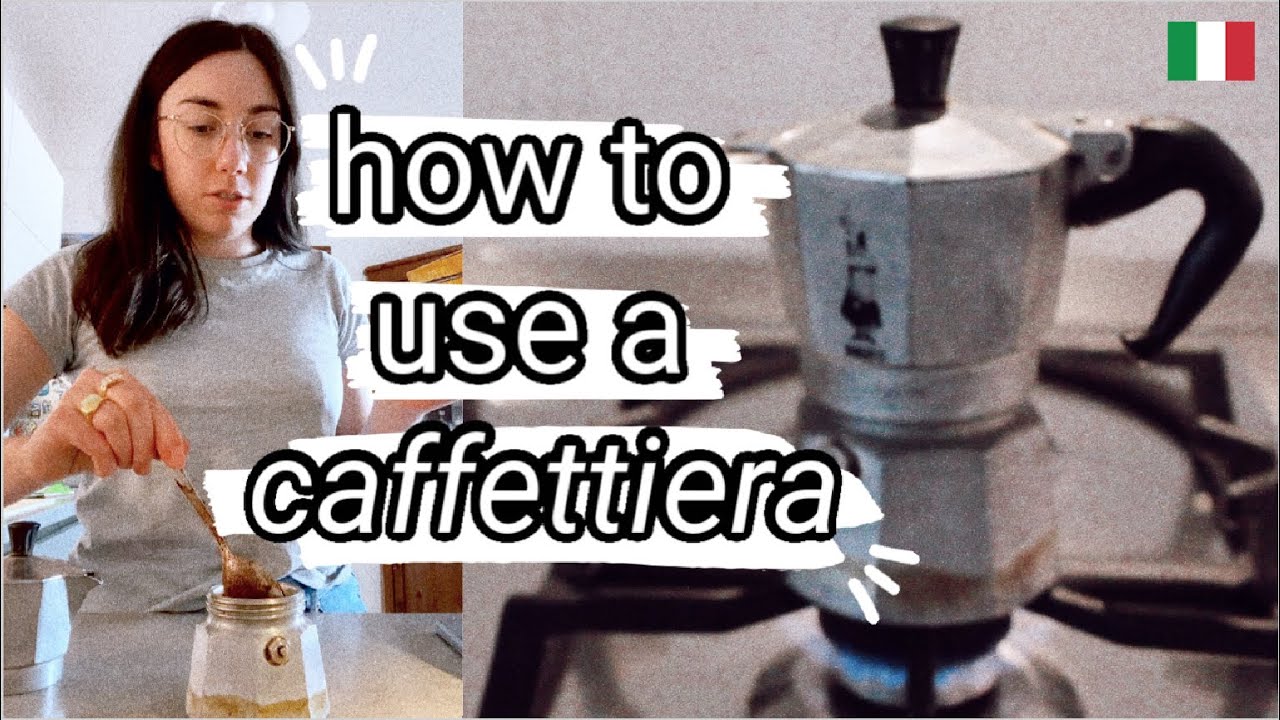 How to use a "caffettiera" for at home coffee (Italian moka pot) (subs) -  YouTube