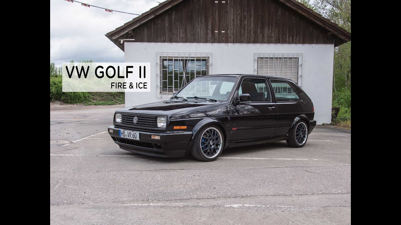 VW Golf II 2 Tuning - Fire & ICE - Oldschool Love 