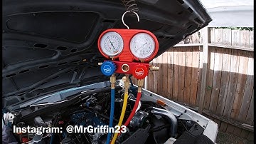 AC Install: Part 4 | Mid 90s GM Truck Compressor Bracket | LSX | Low Pressure High pressure Switch