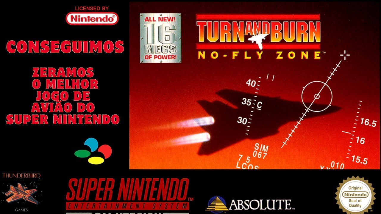 Super Nintendo Revived: Top 5 - Os melhores games de Aviões do Snes