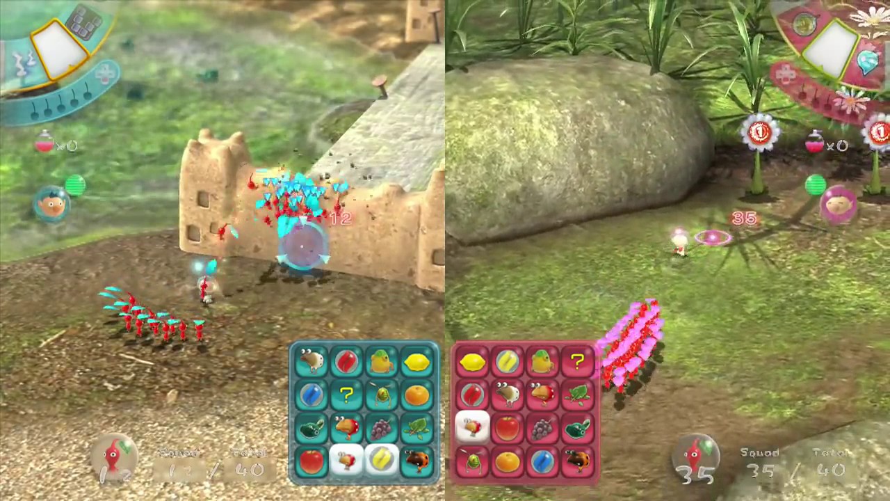 Try to get through this mission of Pikmin Charlie's Crash Site