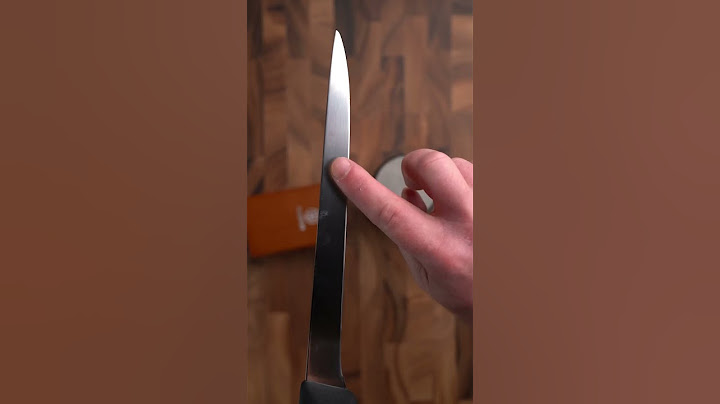 How to correctly sharpen a filet knife with the Tumbler Rolling Sharpener