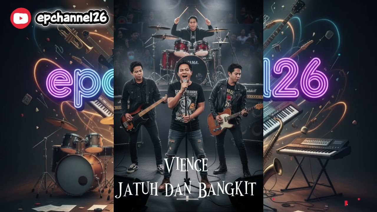 Vience - Jatuh dan Bangkit || Lagu Terbaru || No Copyright || Viral Lagu Rock 90-an 