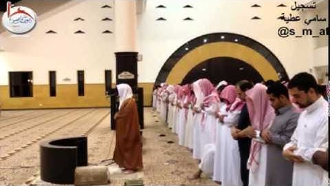 قصة نوح مع أبنه من سورة هود للشيخ ياسر الدوسري عشاء 15-3-1436هـ تلاوة خاشعة