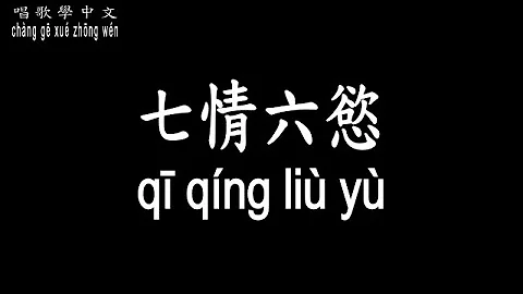 【唱歌學中文】►李翊君 / 七情六慾◀ ► Linda Lee / Seven emotions and six desires ◀『給你的心不要你還 痛不要你償』【動態歌詞中文、拼音Lyrics】 - DayDayNews