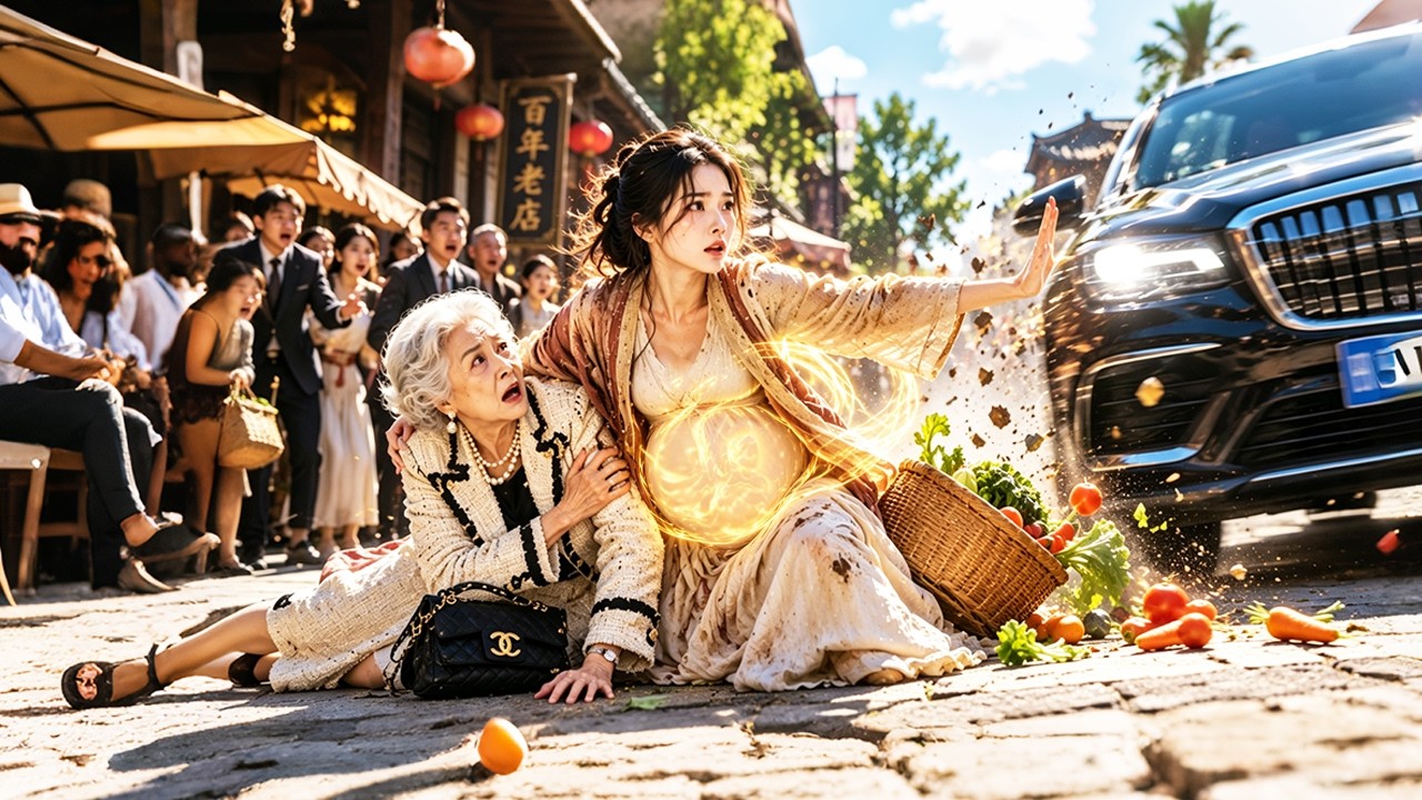 男孩攔車救下被撞的老太太,怎料她一眼看出這是絕嗣孫子全城搜索的天才繼承人!#短劇 #逆襲 #親情