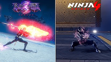 Yakumo vs Viola (Ninja Gaiden vs Bayonetta) Comparison