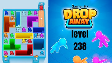 Drop Away level 238 Walkthrough Solution 