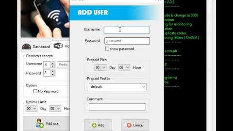Create Personal Access in Mikrotik Hotspot using Compumize