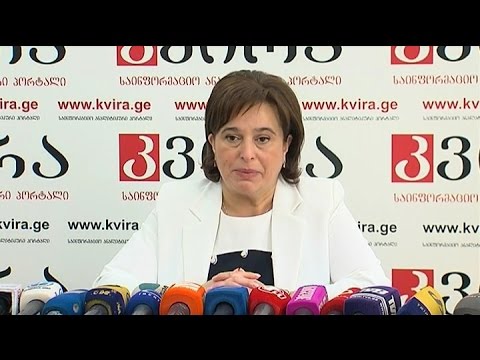 პარლამენტის ვიცე-სპიკერ მანანა კობახიძის პრესკონფერენცია