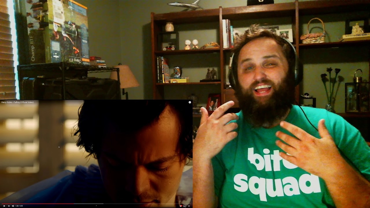 The Bushy Beard REACTS to Falling by Harry Styles!