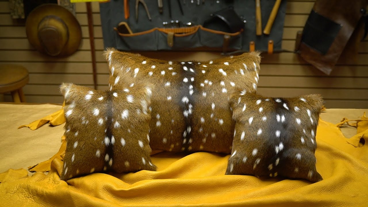 Axis Deer Hide, Custom Upholstery