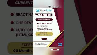 HTML , CSS , Javascript jobs tamil | 2024 jobs tamil | react native and flutter jobs | Enge Velai