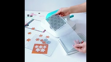 Manual Die Cutting Embossing Machine 6" Opening For Art Craft Scrapbooking - #cuttingmachine