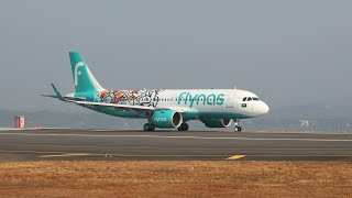 Beautiful Takeoff Of FLYNAS [Year of arabic calligraphy livery] From Calicut Int&#39;l Airport
