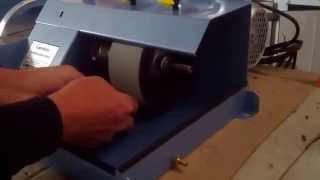 Expanding drum belt