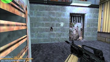 One Noob Guy Play CS 1.6 with WALLHACK but no kill :(
