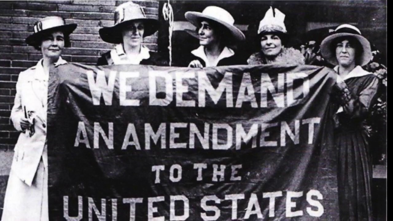 Women s Suffrage Movement 19th Amendment YouTube