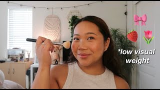 my everyday makeup routine! *low visual weight